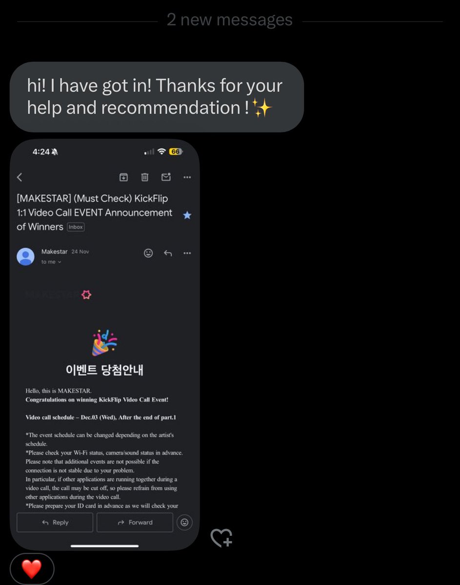 #tymo_proofs

KICKFLIP FANSIGN ONLINE MAKESTAR

🏷️ kickflip fansign cut 
#kickflip