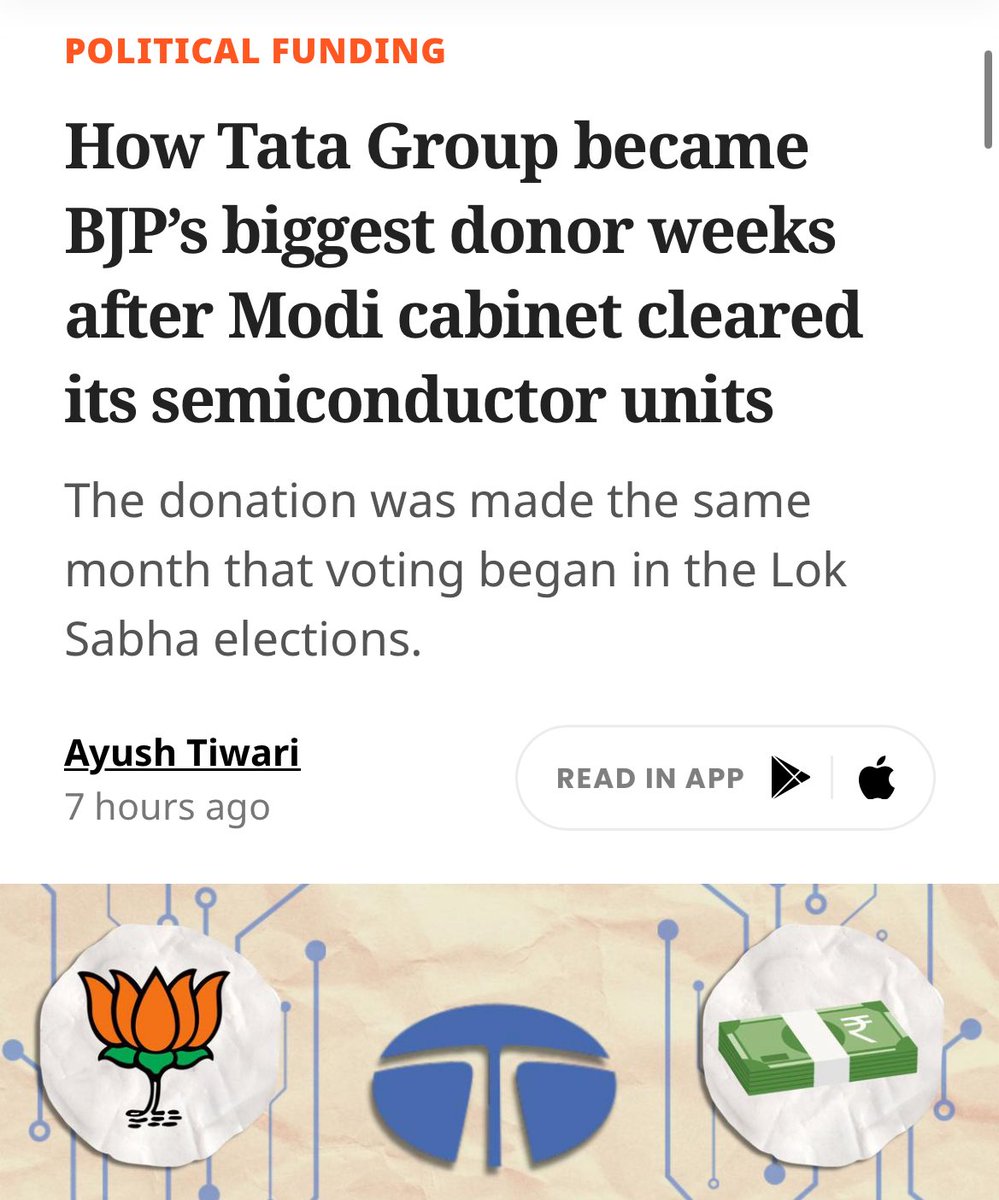 RanaAyyub's tweet image. Stories like this during the UPA regime were the subject of prime time outrage and investigation. We have come a long way !!