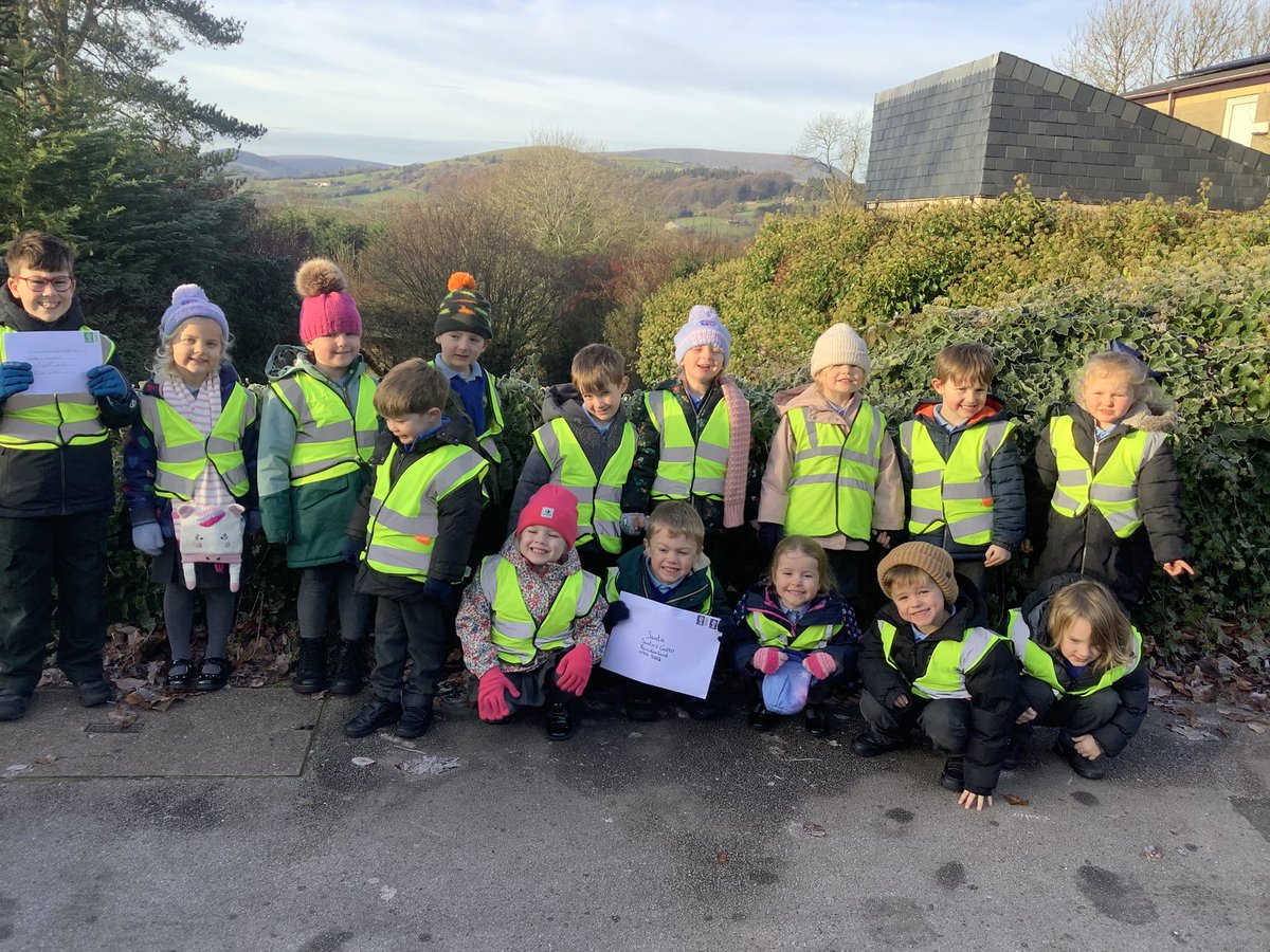 Yesterday Hartley Class drew their own special pictures and letters for Santa. After writing our letters we knew we needed to get them to the North Pole in time for Christmas. The children embarked on an adventure to the postbox to post their letters. What a magical day. #EYFS