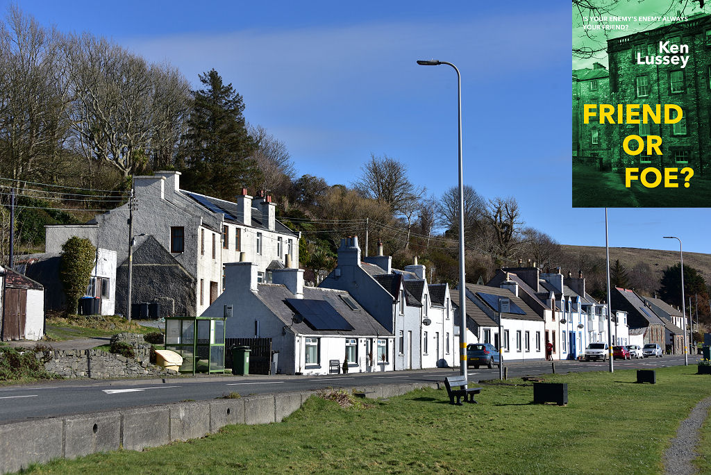 ‘Friend or Foe?’ is a fast-paced new thriller set largely in south-west Scotland during World War Two. Cairnryan in Galloway plays an important part as the search for a spy builds towards its conclusion.
Available as a paperback, Kindle, Kobo or Apple: 
kenlussey.com/fof/index.html
