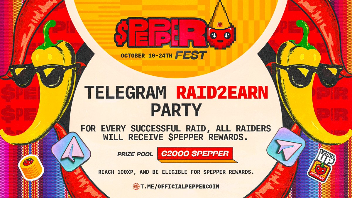 SimeonOlayiwol1's tweet image. Social Justice / Community Empowerment Movement
“Pepper” could symbolize:
spice / energy / boldness
heat → activism 
flavor → cultural diversity
Possible mission:
@PepperChain
A grassroots movement bringing boldness, creativity, and empowerment to underserved communities.