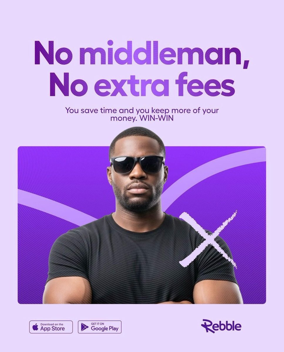 Whenever you want to trade, follow this pattern to be on the safest side.
Check rate →
Send Crypto →
Get Naira in less than 5 mins →
The only crypto platform that follows this pattern is Rebble
So, choose Rebble and stop giving scammers opportunity abeg. 🙏