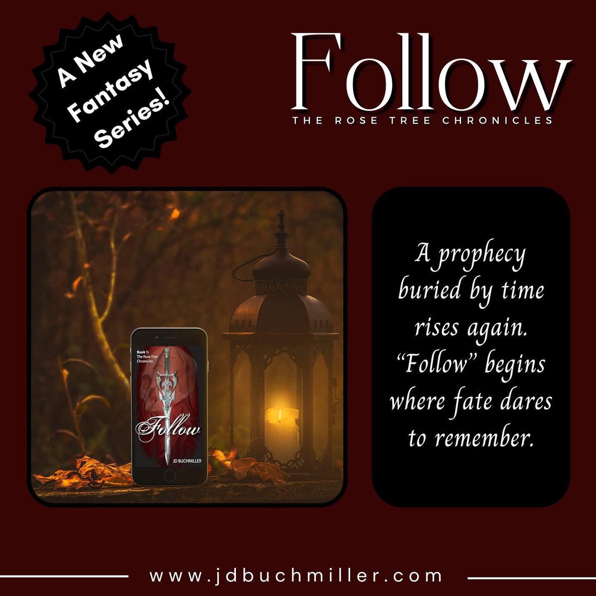 JDBuchmiller's tweet image. ✨ Prophecy, war, magic, an expansive fantasy world. “The Rose Tree Chronicles” has it all. Begin your new fantasy adventure today! ✨ #yabooks #fantasybooks  #fantasybookrecs  #booksbooksbooks #yafantasy