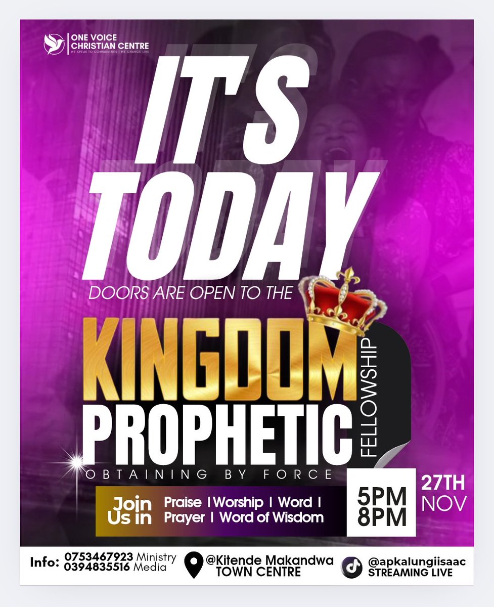 One Voice Christian Centre tweet media