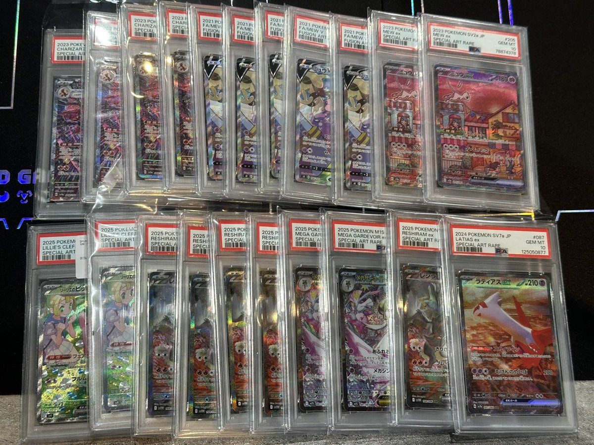 POPBOX_RWA's tweet image. New #Pokemon card inventory has been restocked! 📦✨

😎Anything you’d pick from this batch?
#POPBOX #Gacha #RWA #TCG