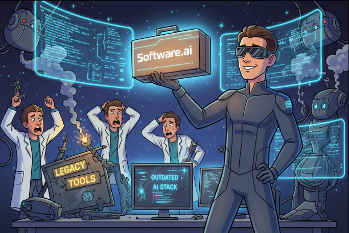 Faranak_asoo's tweet image. When everyone is still debugging yesterday’s tech and Software.ai already built tomorrow’s tools. 
The future doesn’t wait. Why should you? @domaprotocol  #SoftwareAI #NextGenTec