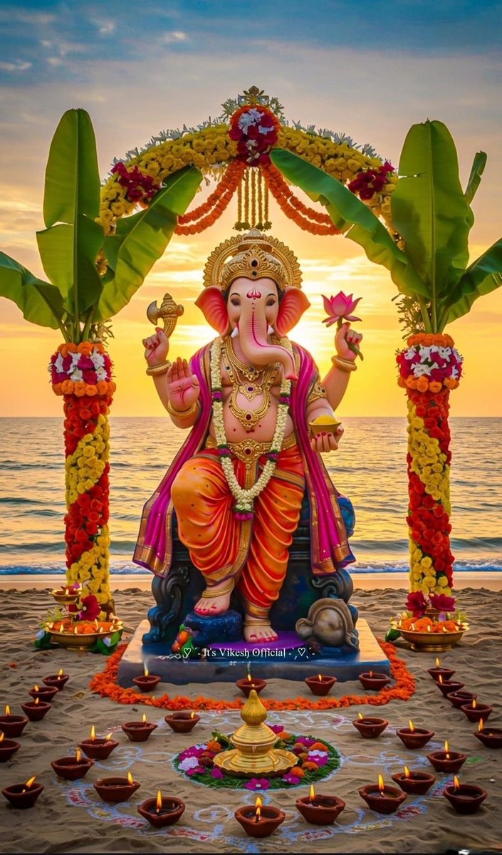 puji1110's tweet image. विघ्नहर्ता श्री गणेश की जय हो 

जय श्री गणेश 🙏