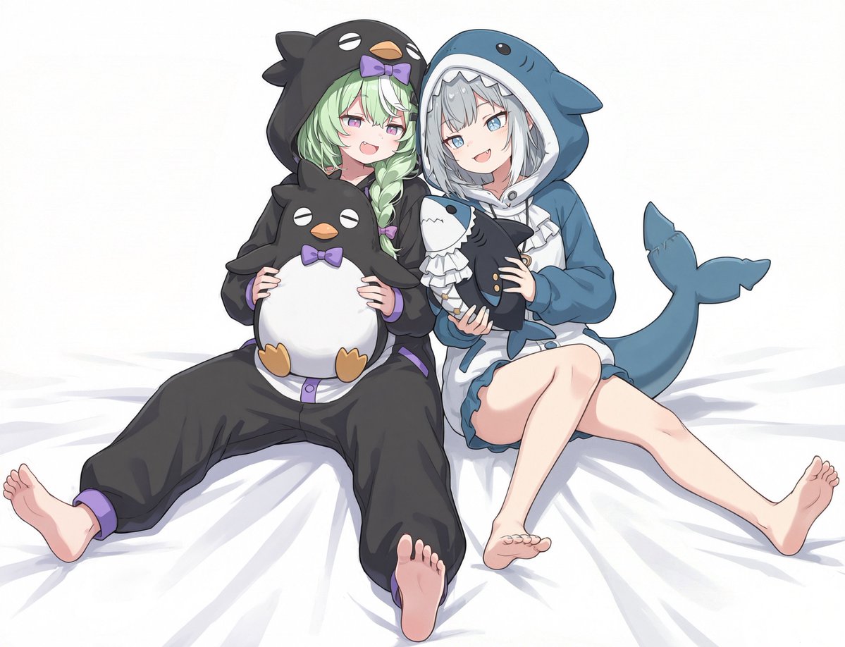 がうるぐら 「ナズナちゃんと魔王ちゃん stella sora Nazuna #ステラソラ」|白まもののイラスト