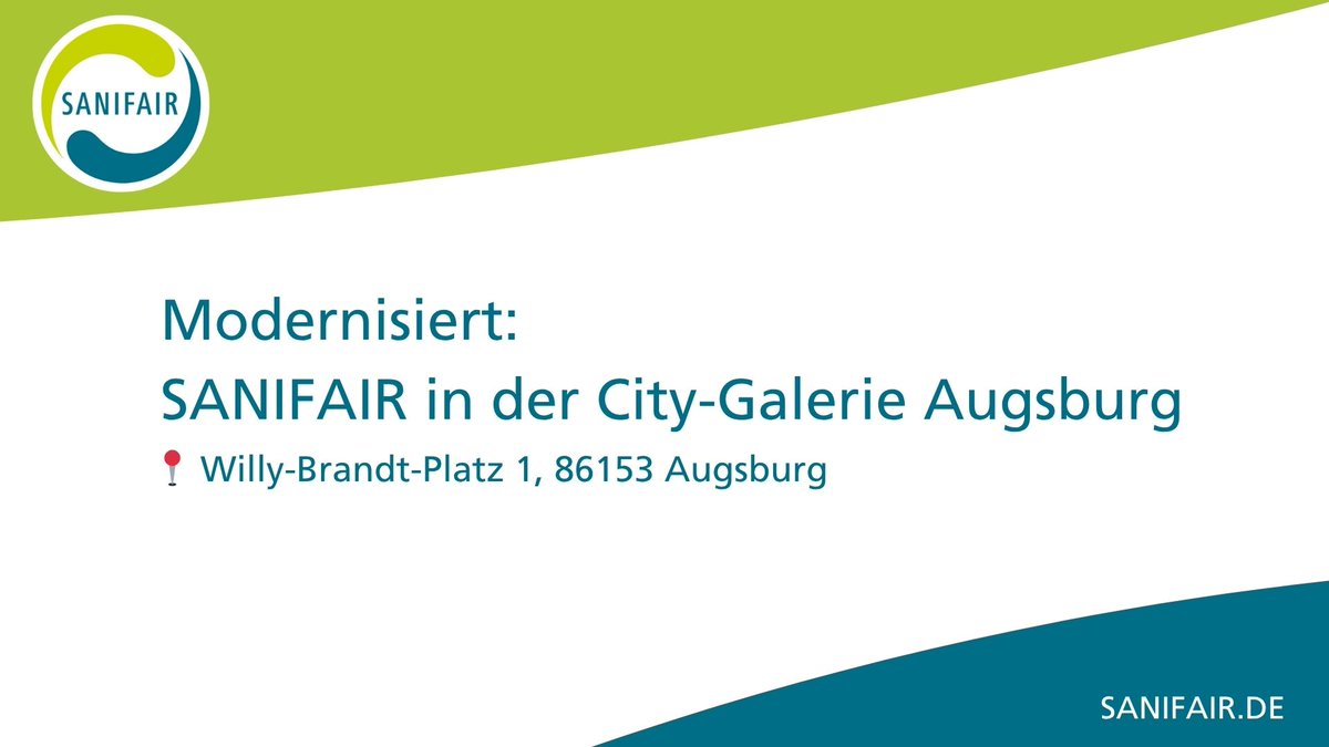 Sauberkeit ist keine Ausstattung.
Sauberkeit ist eine Haltung. 🚻
In der City-Galerie Augsburg zeigt sich das jetzt beim ersten Schritt in die modernisierte SANIFAIR Anlage: mehr Struktur, mehr Ruhe, mehr Zuverlässigkeit im Shopping-Alltag.
🕘 9–20 Uhr
🚻 Herren 5 | Urinale 7 |
