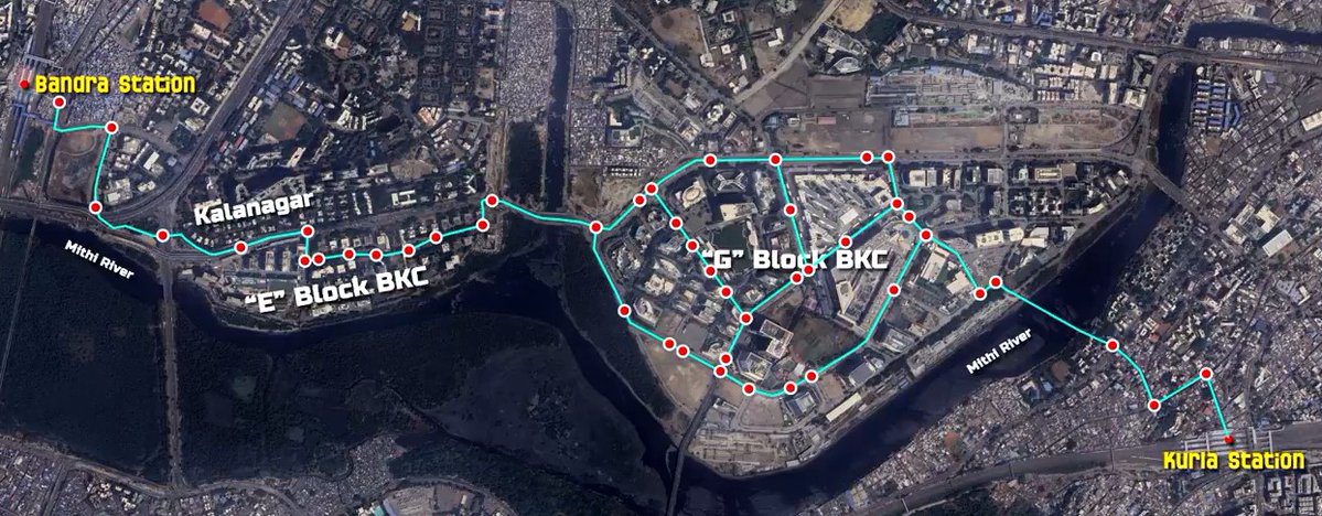 BHiren's tweet image. India’s first POD is ON !

Three firms bid for Independent Engineer role (Quality Check &amp;amp; Assurance) for Automated Rapid Transit System at BKC in Mumbai.

Contractor: Sai Green Mobility - Ultra PRT
Cost: ₹1,000 cr
Length: 9 km
Stn: 38
Fare: ₹21/km
Cons. Period: 30 yrs
