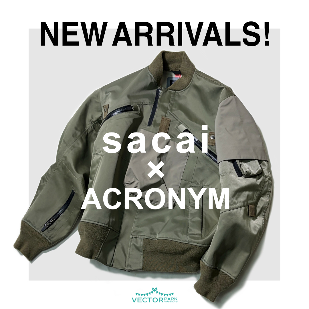 ━━━━━━━ NEW ARRIVAL！ ━━━v━━━ 【sacai × ACRONYM