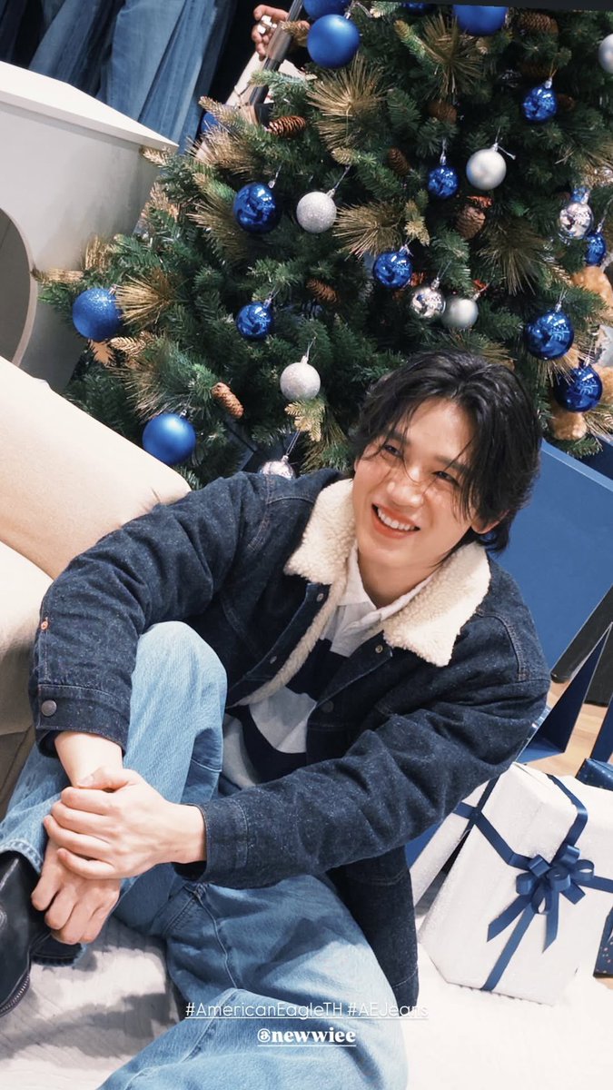 PelongPaleng's tweet image. เป็นแก้วเป็นแสง เป็นบุญเป็นวาสนาด้อม

TAYNEW WITH AMERICAN EAGLE
#AmericanEagleTH #AEJeans #เตนิว