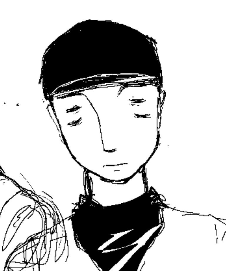 using the batter as a lab rat to my learning how to draw men