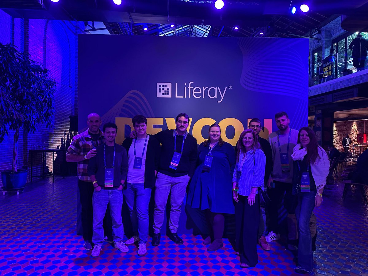 Hiberus's tweet image. 🚀 hiberus en #DEVCON2025, el mayor encuentro global de desarrolladores @Liferay.
→ Nuevas funcionalidades y estrategias #Cloud e #IA 
→ Avances en seguridad, integraciones y buenas prácticas de desarrollo.
→ Sesiones colaborativas
Descubre más: hiberus.com/dxp/liferay?ut…