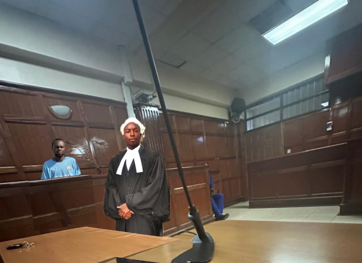 Representing Mlachake today at milimani law courts as he seeks divorce with his wife.