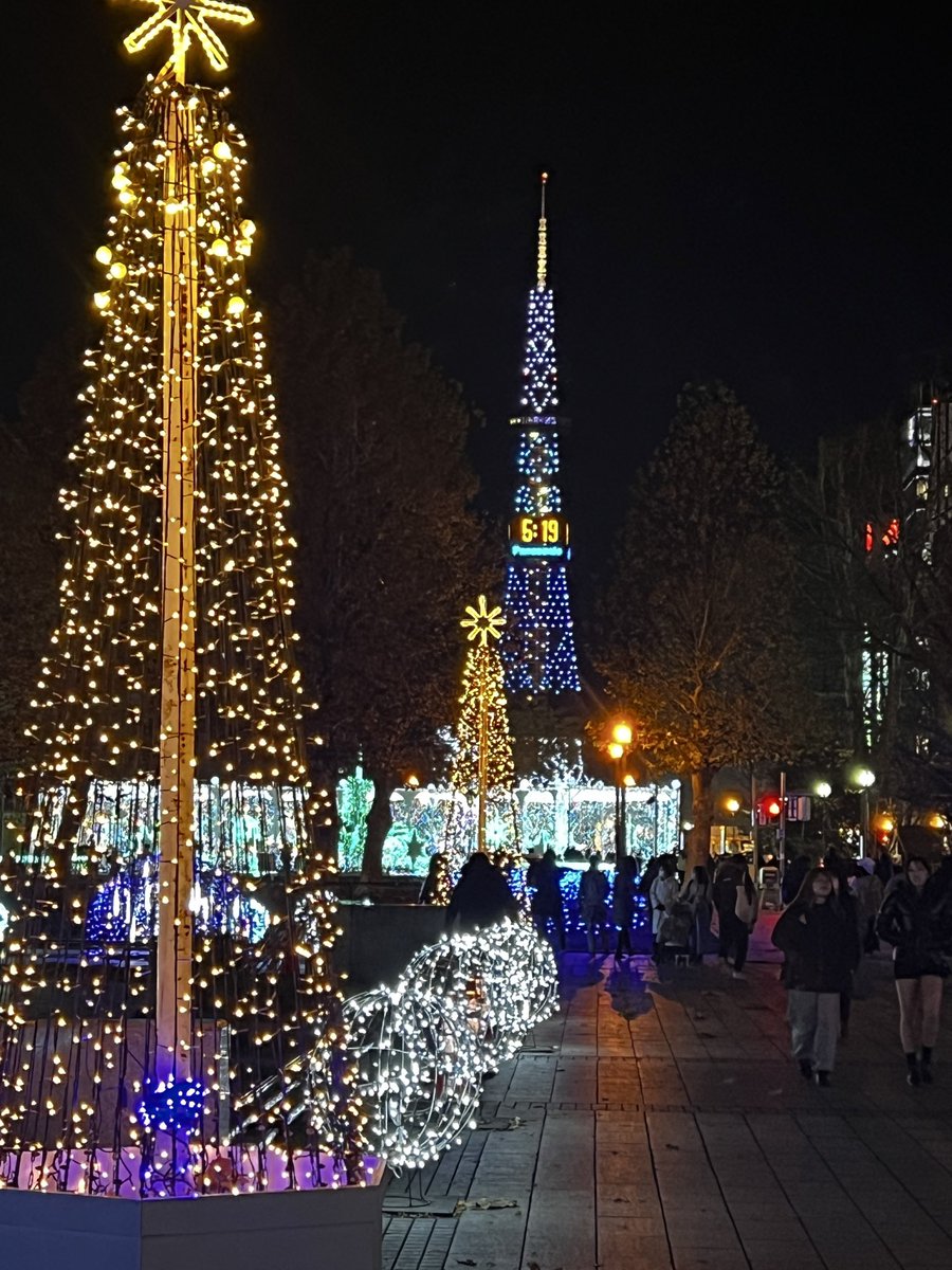 人生初イルミ笑