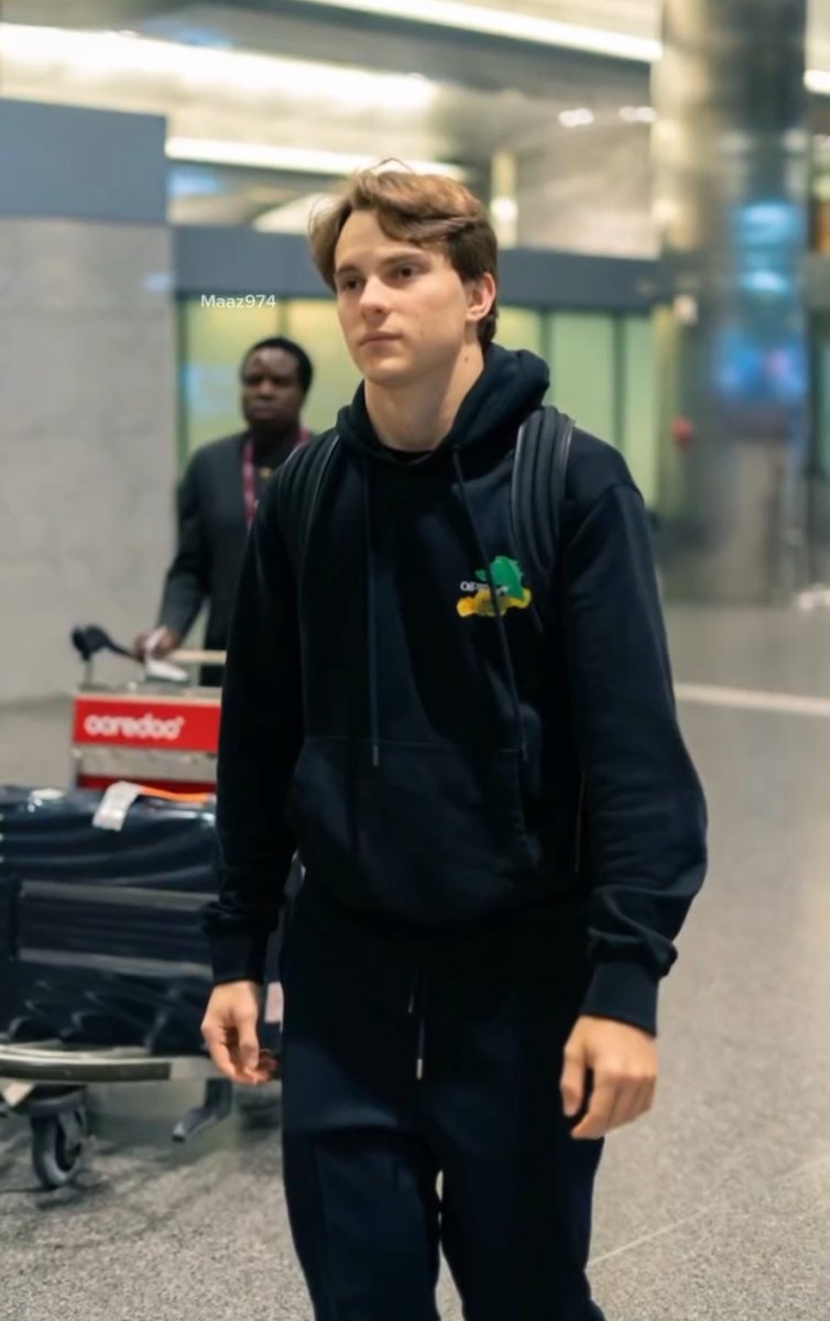 oscar arriving in qatar a couple of days ago ☺️