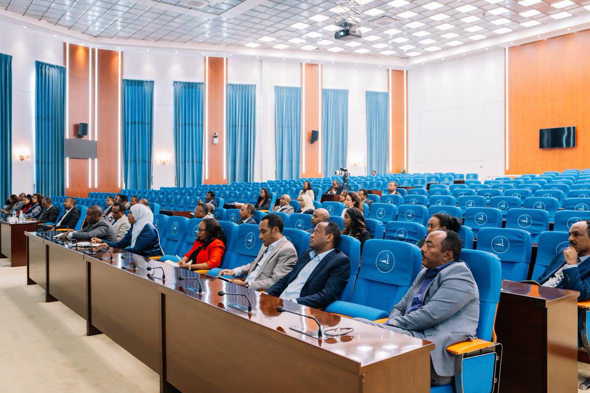 PMEthiopia's tweet image. Following yesterday’s announcement of Ethiopia’s COP32 President-Designate, the National Steering Committee convened this morning in the presence of Prime Minister Abiy Ahmed to align on key preparatory tasks. The meeting reaffirmed the Government’s commitment to ensuring an…