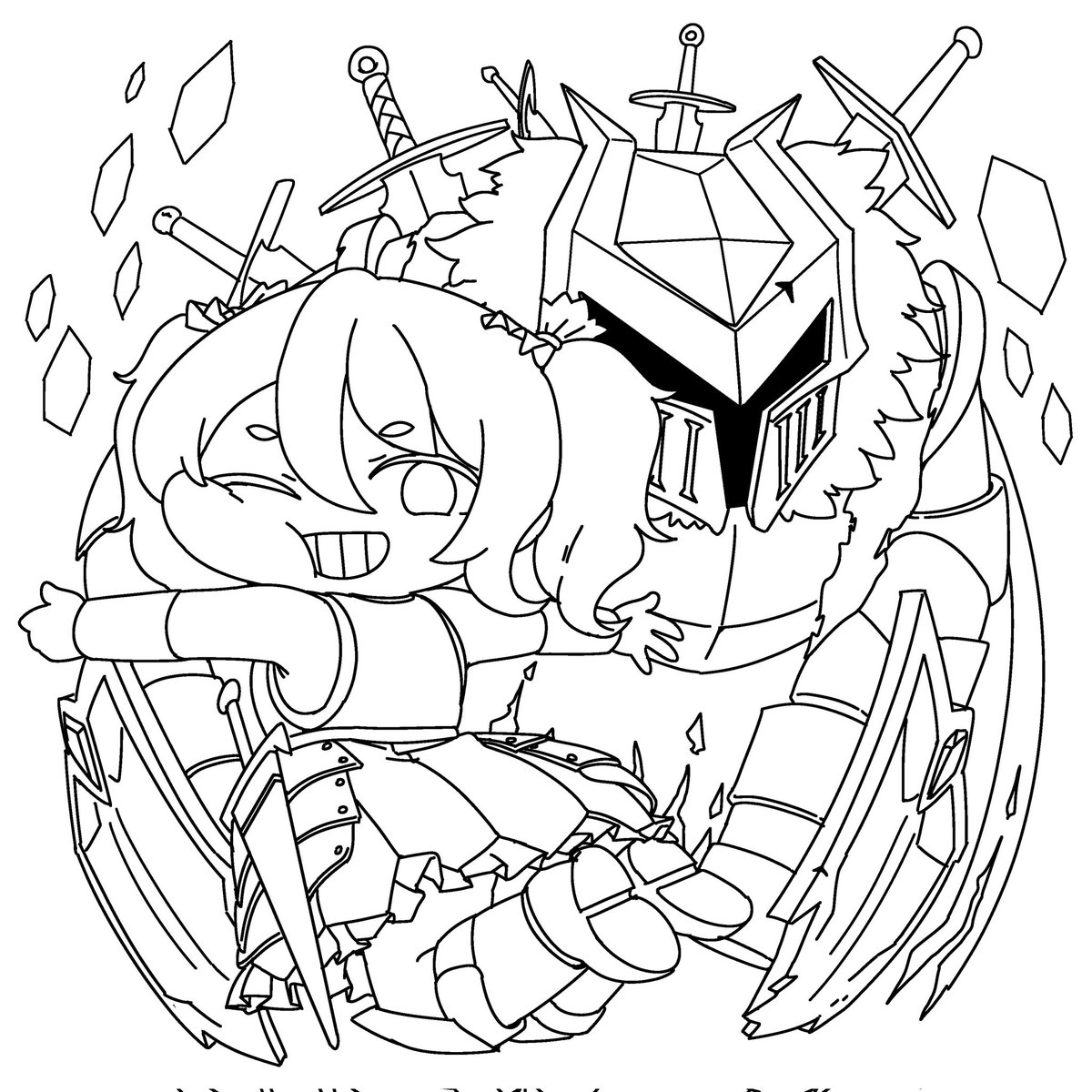 treemaan_58's tweet image. 쉬는 동안 조금씩 엘다인 모험단을
그렸습니다.
#트릭컬 #Trickcal #トリッカル