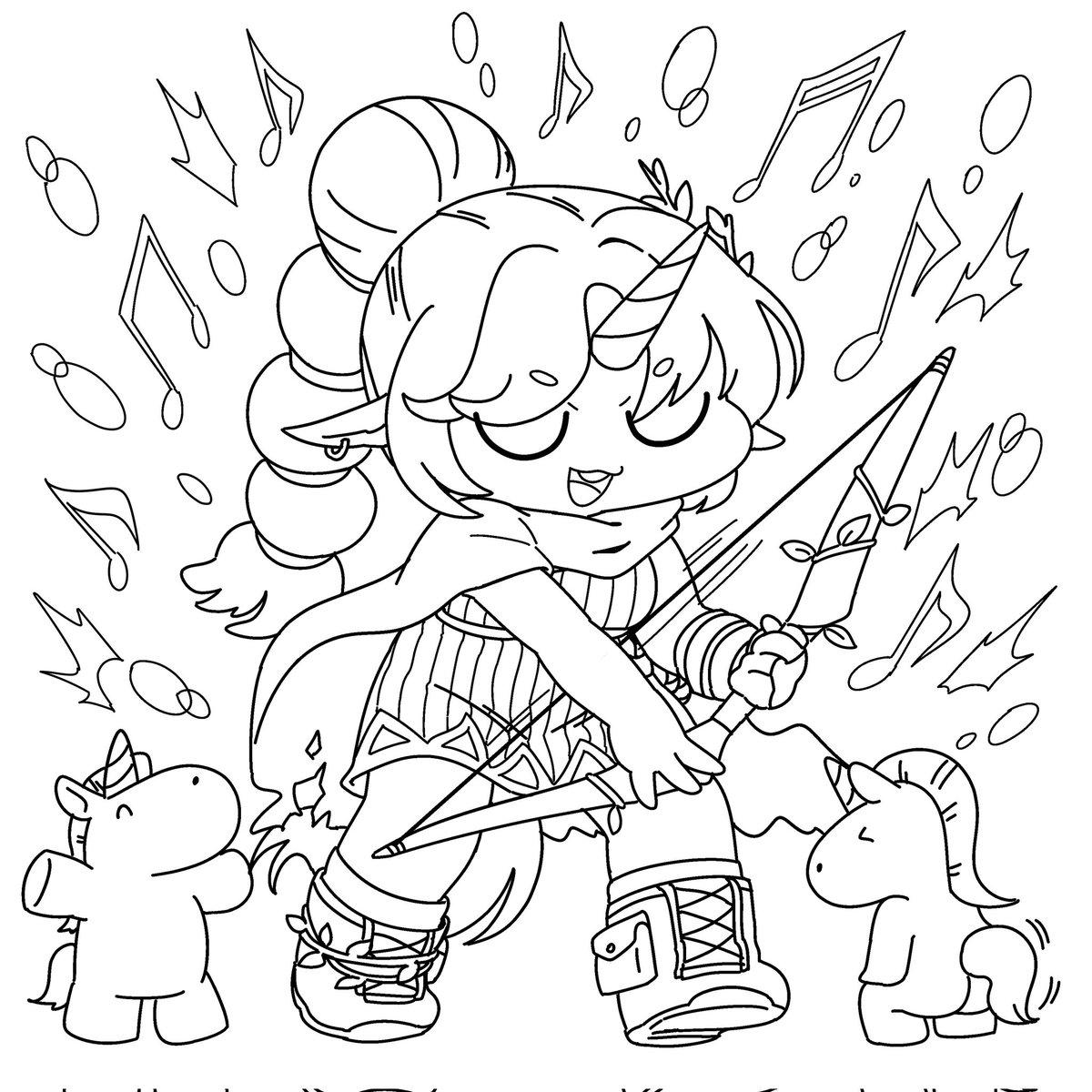 treemaan_58's tweet image. 쉬는 동안 조금씩 엘다인 모험단을
그렸습니다.
#트릭컬 #Trickcal #トリッカル