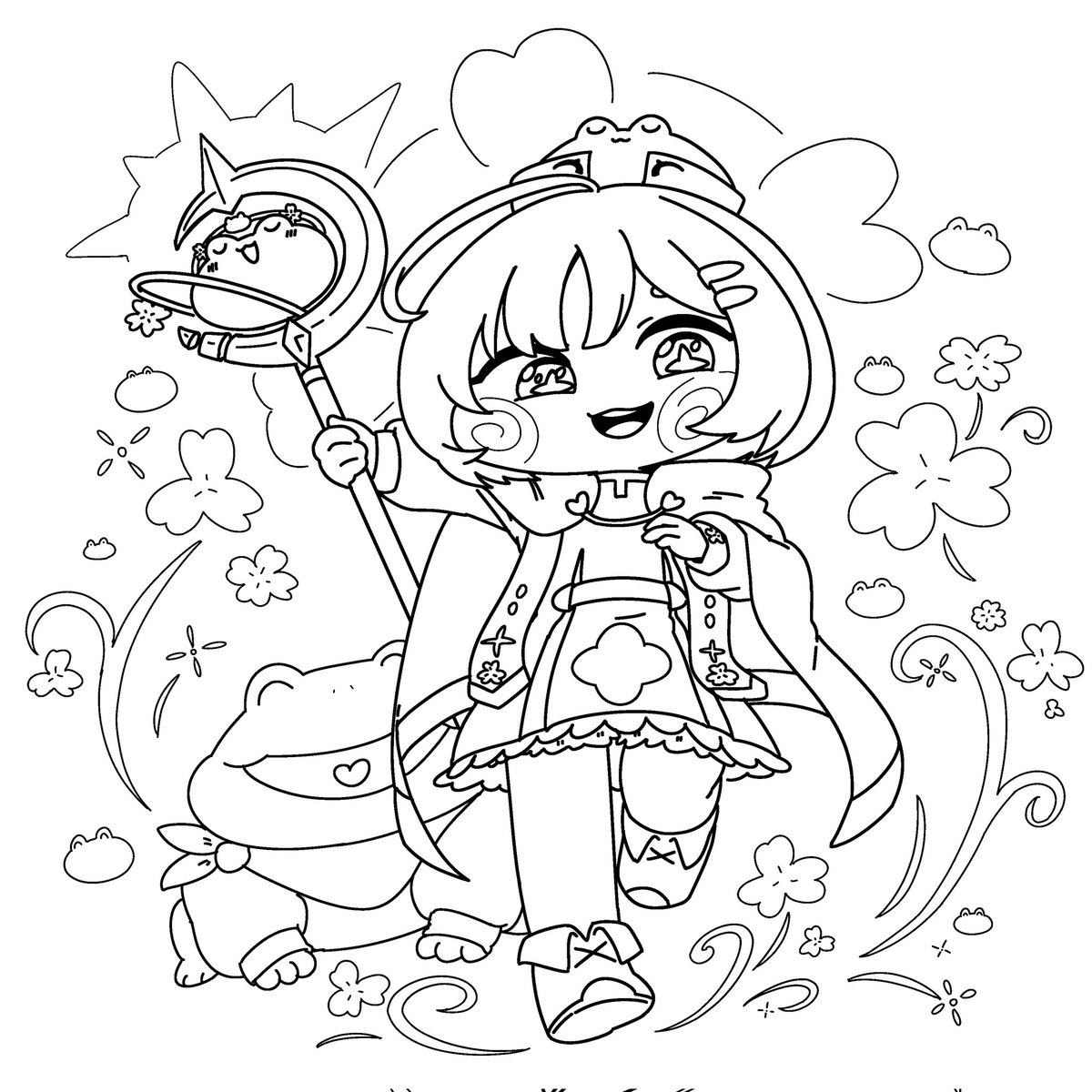 treemaan_58's tweet image. 쉬는 동안 조금씩 엘다인 모험단을
그렸습니다.
#트릭컬 #Trickcal #トリッカル