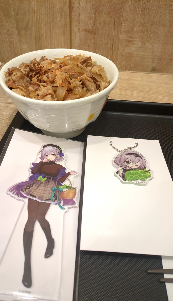 団長ゲットだぜ‼️
(ランダム5つ目でやっと…)
〜あたま大盛りを添えて〜
#BIG3
#白銀ノエル