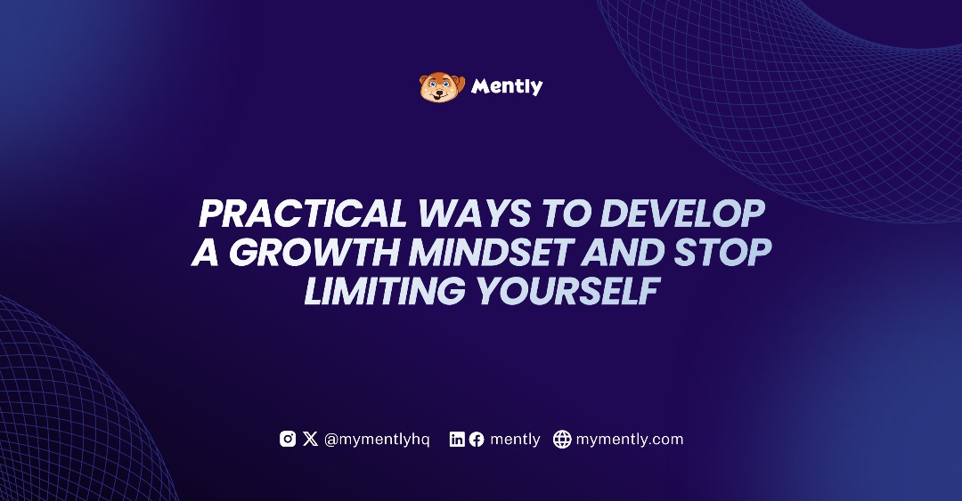 mymentlyhq's tweet image. Success begins in the mind first and growth is not magic. 
If you’ve been feeling stuck, overwhelmed, or not “good enough,” then it’s time to develop a growth mindset that helps you rise in career, confidence, and life.
Read this article to learn how to:
mymently.com/blog/Knowledge…