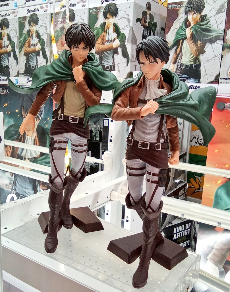 進撃の巨人 Grandista リヴァイ エレン・イェーガー 2種セット×12 進撃