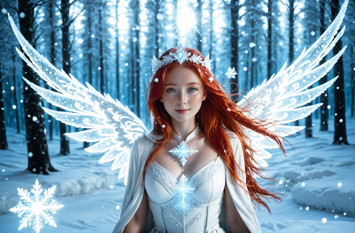 NayaVerseee's tweet photo. AI CHALLENGE: 🤍 WHITE AS SNOW ❄️
Some beings aren’t shaped by winter…
they are the moment the first snow decides to fall.
Thank you @L4STD4ZE for such a beautiful theme https://t.co/Widt9yUyoR