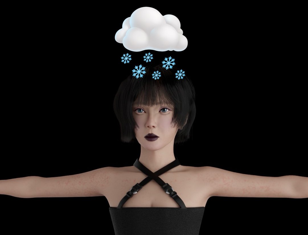 sousoh_'s tweet photo. 納得がいかず、リメイク中❄️

#3DCG #maya #aespa #funart https://t.co/5EPGLsOWSZ