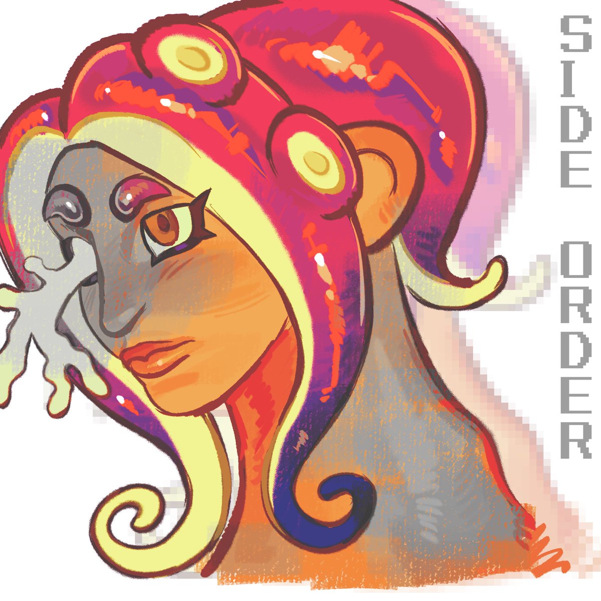 Have this poorly done drawing 🥹✌️