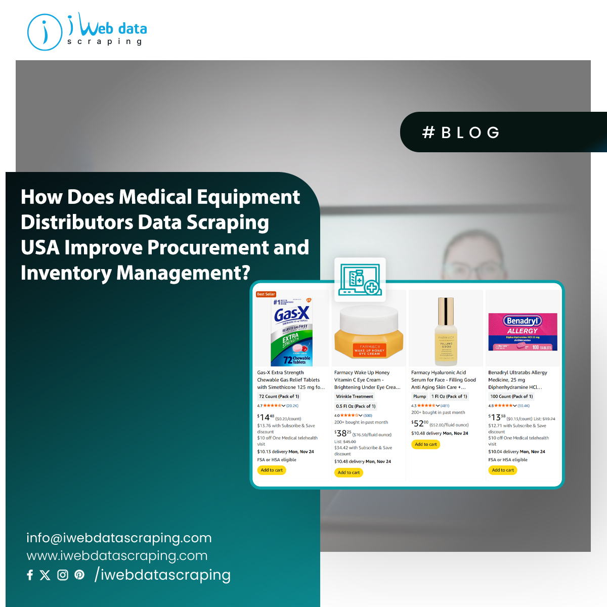 iwebdatascrape's tweet image. Medical equipment distributors data scraping USA enables information for informed B2B healthcare decisions.

ReadMore&amp;gt;&amp;gt;iwebdatascraping.com/medical-equipm…

#MedicalDataScraping #HealthcareAnalytics #MedicalEquipment #ProcurementOptimization