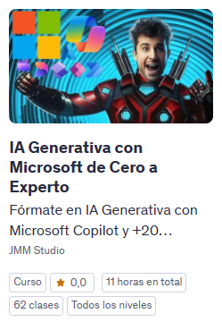 ¡El futuro es AHORA! No te quedes atrás. Aprende #IAGenerativa, #PromptEngineering, #Microsoft #Copilot y revoluciona tu potencial. ¡Únete a nuestro curso con una oferta imperdible! #AprenderIA #CursoOnline #IA #IAGenerativa #LLMs #CursoOnline

udemy.com/course/ia-gene…