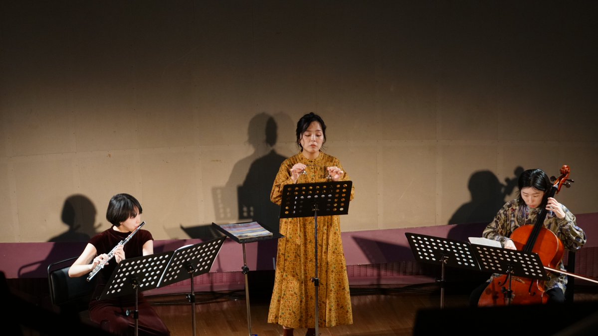 HIMF_info's tweet photo. 11/17 北とぴあ国際音楽祭2025参加公演
「Cabinet of Curiosities 2025 Korea×Japan
～韓国語と日本語による新しい音楽創作の世界～」を開催しました！
日韓の作曲家7名がそれぞれテキストをもとに創作した新曲を7曲演奏するプログラム✨
音楽による国際交流の一夜となりました♪ https://t.co/BhB2s1l4RT