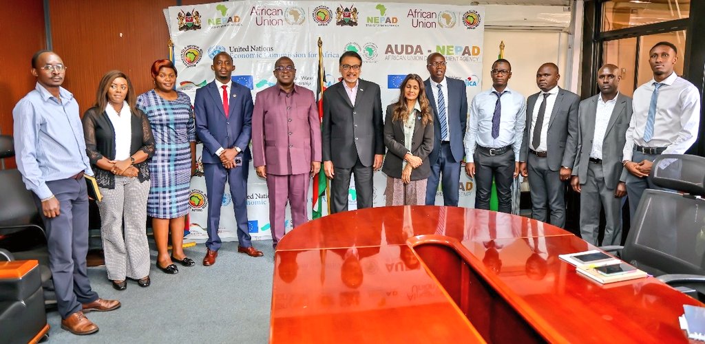 NepadAprmKenya's tweet image. This meaningful courtesy visit marks a strengthened partnership focused on expanding #training, #research, and #knowledgeexchange for transformative governance. Together, we continue to advance Africa’s development aspirations under #Agenda2063.

#LeadershipExcellence
