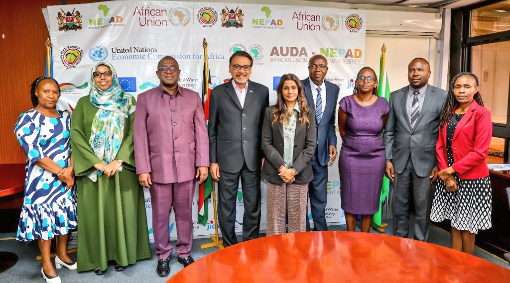 NepadAprmKenya's tweet image. This meaningful courtesy visit marks a strengthened partnership focused on expanding #training, #research, and #knowledgeexchange for transformative governance. Together, we continue to advance Africa’s development aspirations under #Agenda2063.

#LeadershipExcellence