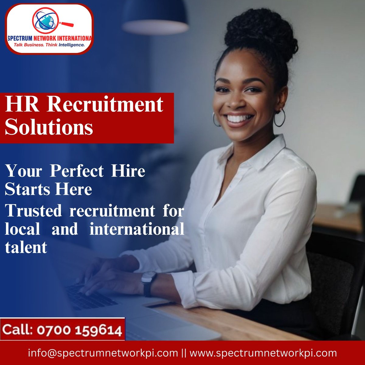 SpectrumNetwor4's tweet image. Building stronger teams starts with strategic recruitment. Partnering with experts ensures you attract the right talent—local or international—to drive long-term growth and excellence #HRSolutions #SmartHiring #TalentAcquisition #RecruitmentExperts #BusinessGrowth