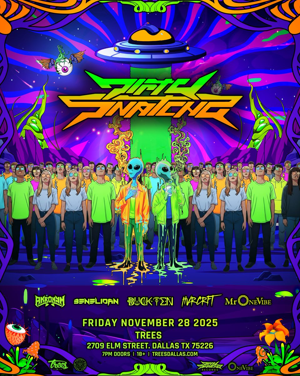 FREE SHOW! Limited number of tickets available must arrive before 10pm! Don't miss DirtySnatcha on Friday, November 28th.  Get your tickets now at TreesDallas.com @dirtysnatcha