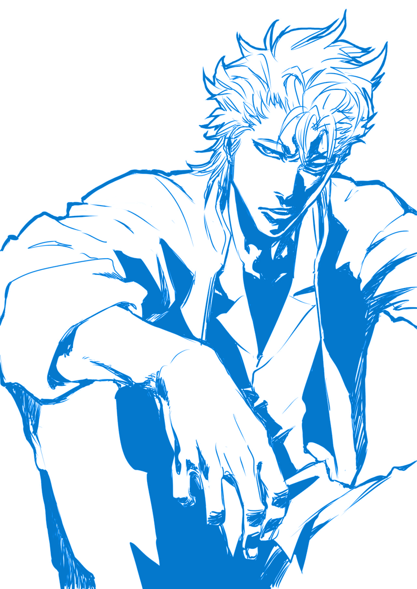 feral characters drawn in stylish suits will get me every single time. kubo fed me for AGES with this one