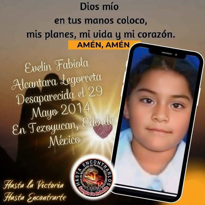 CeliaAcuaMoren1's tweet photo. #TeBuscamosEvelinFabiolaAlcantaraLegorreta
#Raptada y #Desaparecida el 29/05/2014
En #Tezoyucan #EdoMex
Via @carolin48596759
#RTsSolidarios
@sangrederebelde https://t.co/EHeiKg3QYb