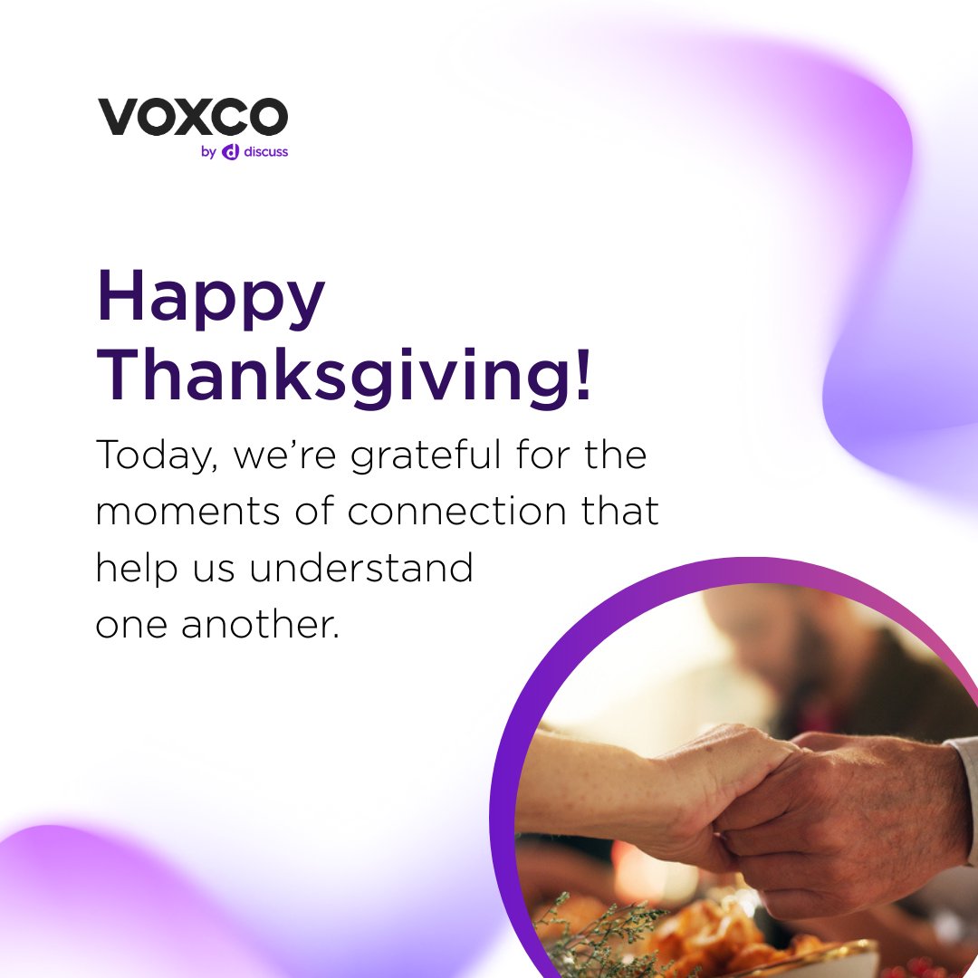 Happy Thanksgiving to our customers and partners in the U.S.! 🦃✨
