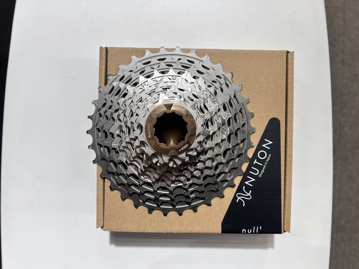 NUTON（ニュートン）」 軽量スプロケット「null¹（ヌル）」 12s 11-34t