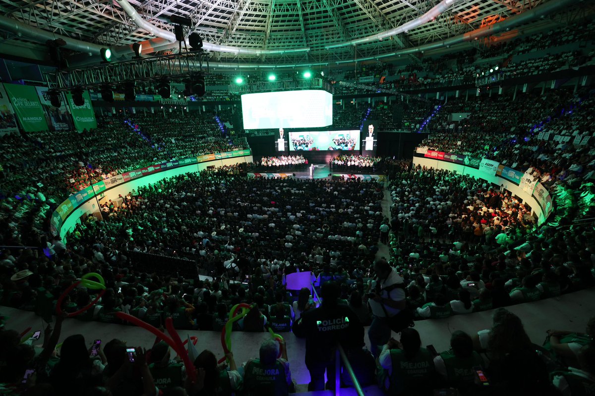 Hoy somos un referente nacional, el mejor estado para vivir de #México. Todo esto lo hemos logrado juntos. Sigamos trabajando en equipo #PaDelante #APasosDeGigante ¡Gracias a tod@s por acompañarnos! 🙏🏼🤠💪🏼❤️🔥🇲🇽 #2AñosPaDelante (2/2)
