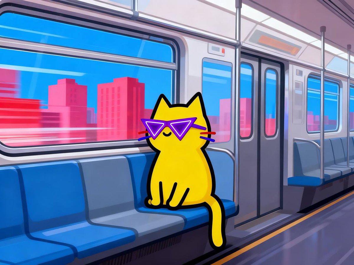 It’s not about waiting for the train to reach its final stop, but about embracing the journey of the meme.

The direction of the train is unclear, but we are all aboard the same train, racing together toward the unknown.

🐱 $OCAT #XLayer