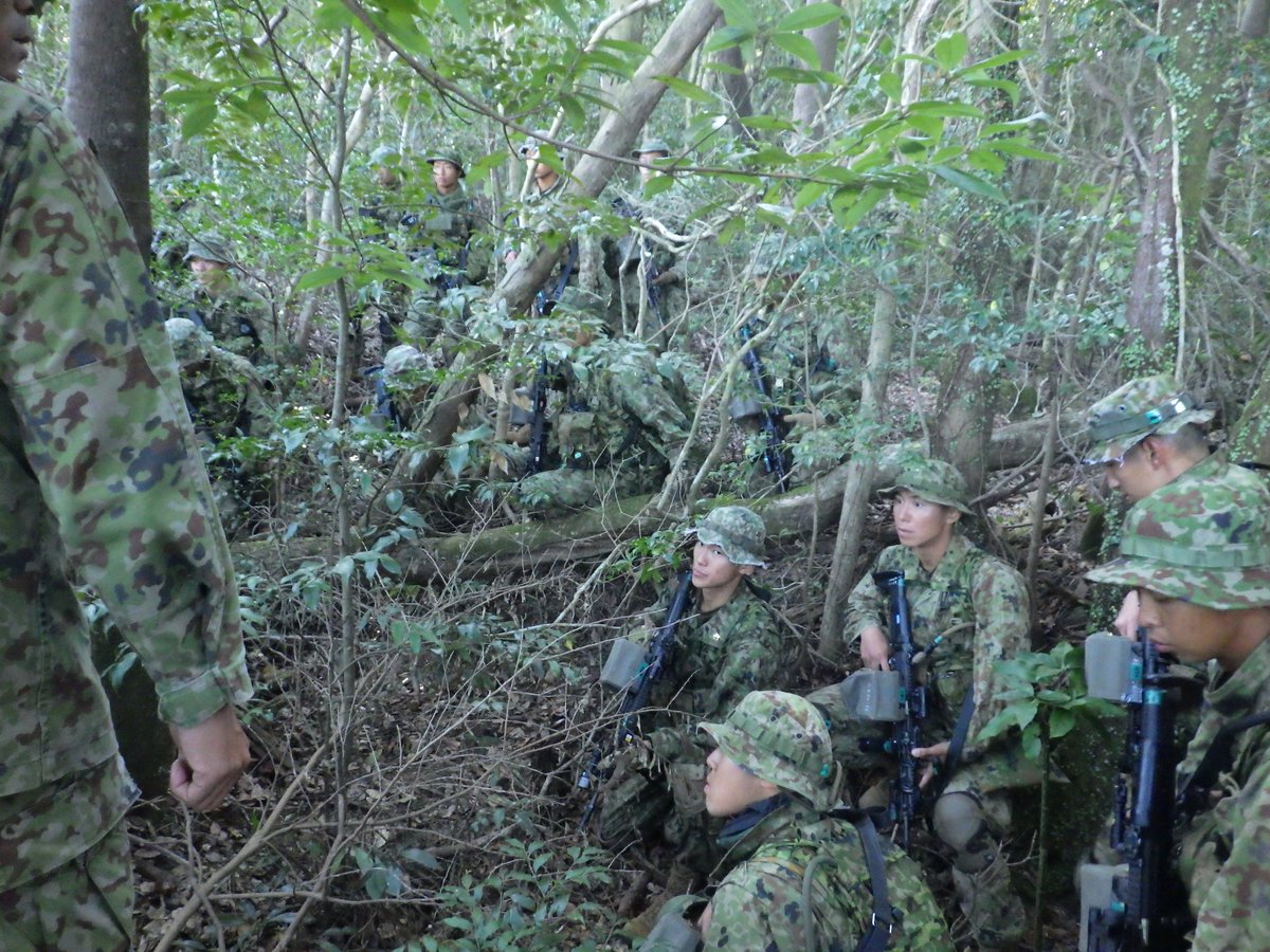 レンジャー教育⑩】 ＃水陸機動団 は、第8期レンジャー教育を実施中
