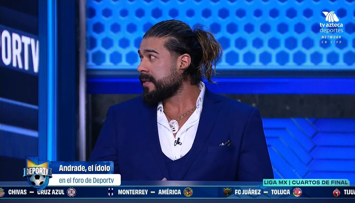 Fightful's tweet image. Speaking on TV Azteca's #DEporTV (translated by @theluispulido), Andrade opened up about his exit from WWE and how it happened: 

"I returned to WWE a year and a half ago. I was in AEW, and at that time, I was happy earning millions, but I was married. My ex-wife’s name is