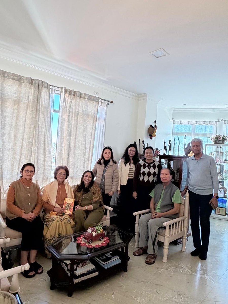 The number One Family of Mizoram . Thank you Prabha Khaitan Foundation 🙏⁦<a href="/FoundationPK/">Prabha Khaitan Foundation</a>⁩