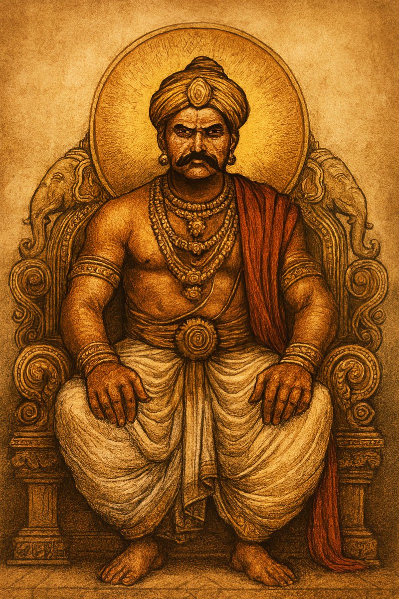 sadaashree's tweet image. The Telugu Cholas(Chodas) were one of the prominent ruling dynasties between 5th and 13th centuries, initially as Samanta Rajulu( feudatories) of the Pallavas and later under the Imperial Cholas.

Again this was not a single dynasty, but a series of kingdoms that ruled from…