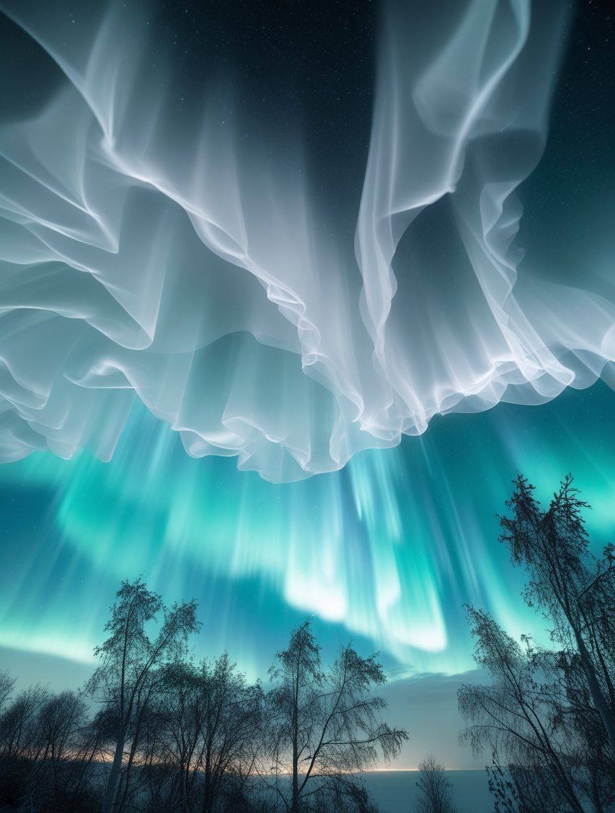 chatstwts's tweet image. White Auroras, beautiful
