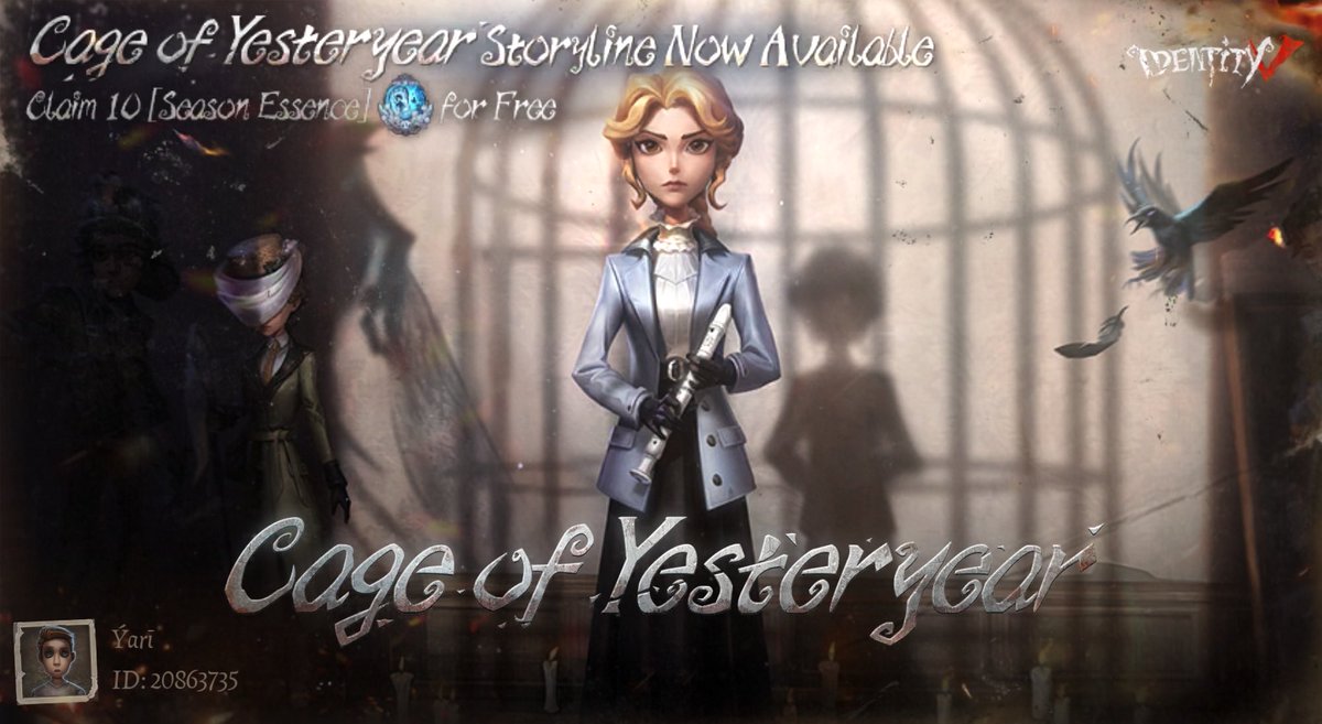 Yaorusb's tweet photo. I'm playing Identity V. Fancy a game? https://t.co/Xvf0u1PQan